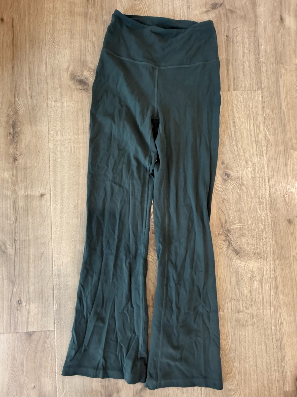 Lululemon Groove flared pant Smoked Spruce Super-High Waist Leggings